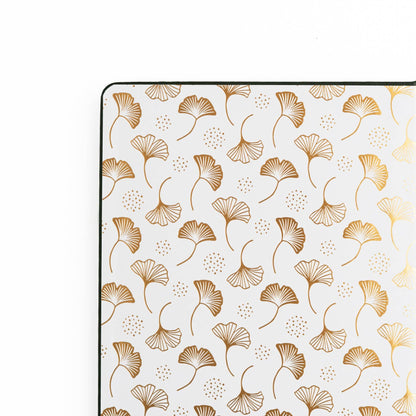 Ginkgo Leaf A5 Slim Dot Grid Notebook · Archer & Olive