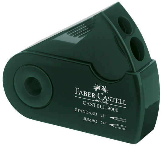 Castell 9000 Double Hole Pencil Sharpener · Faber-Castell