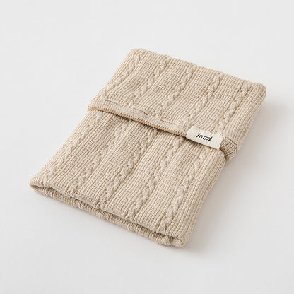 A6~B6 Knitted Techo Haramaki Book Band · Midori