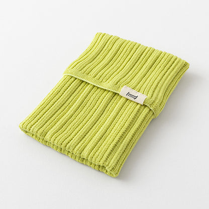 A6~B6 Knitted Techo Haramaki Book Band · Midori