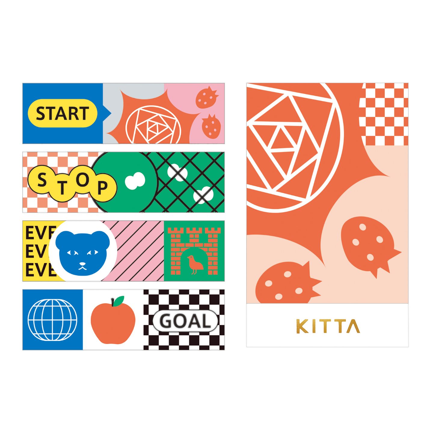 Suhoroku Jabara KITTA Washi Tape · King Jim