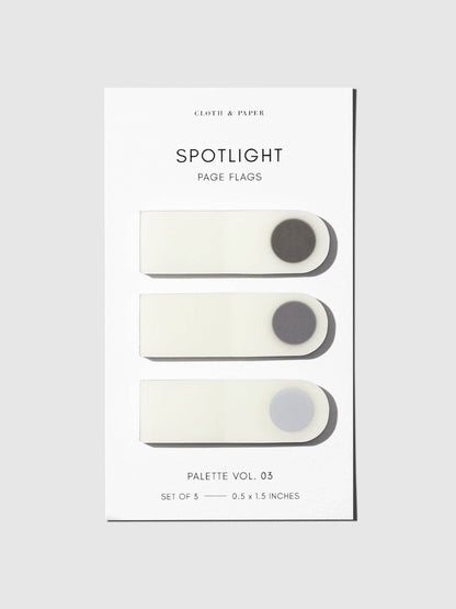 Vol. 05 Spotlight Page Flag Set · Cloth & Paper