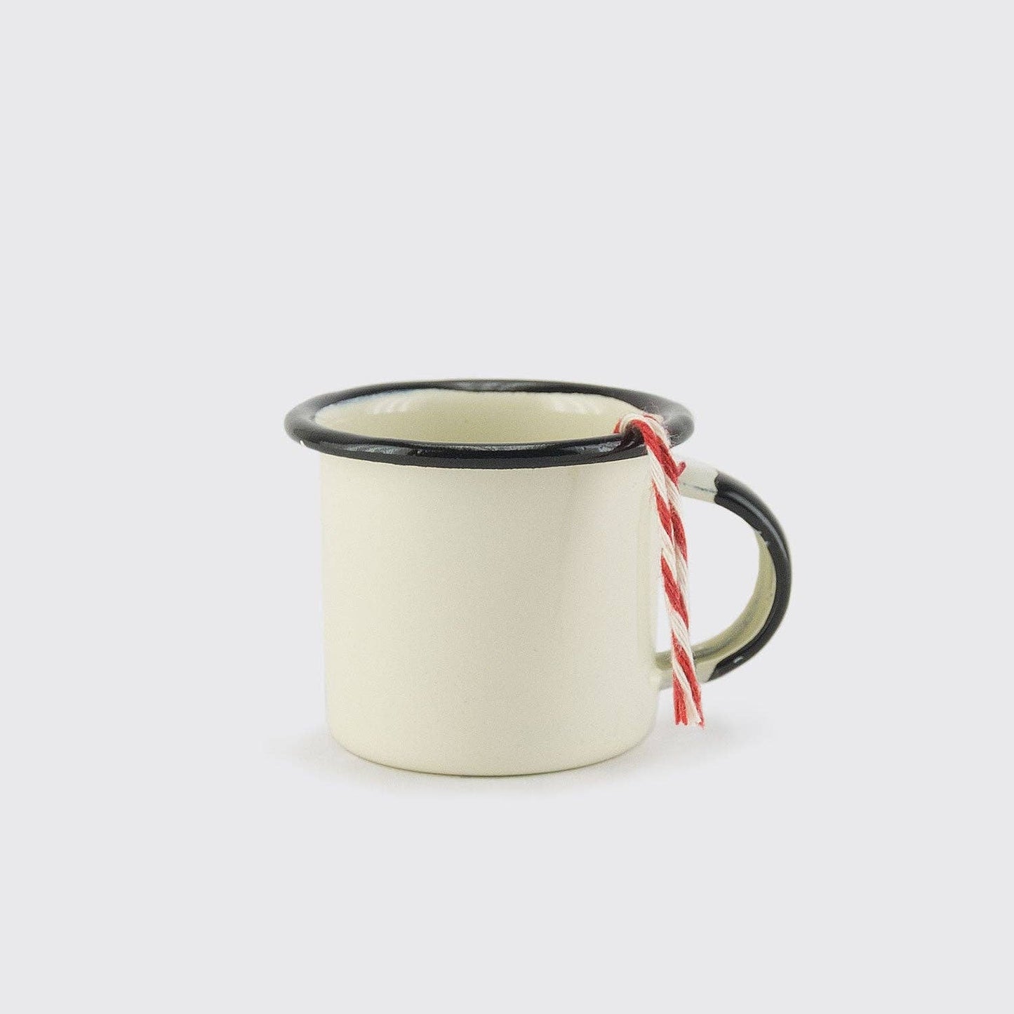 Cream Small Enamel Mug · Utilitario Mexicano