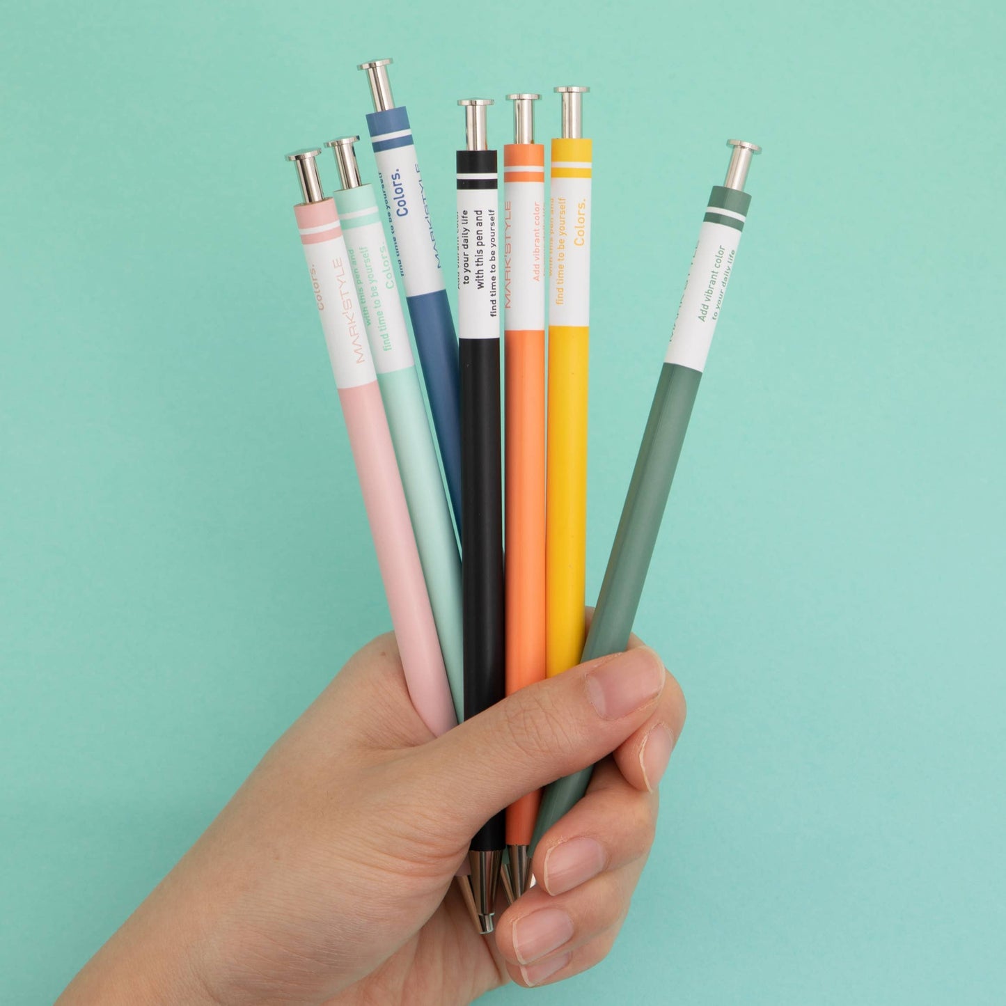 Mark's COLORS Grass Green Gel Ball Pen《0.5mm》