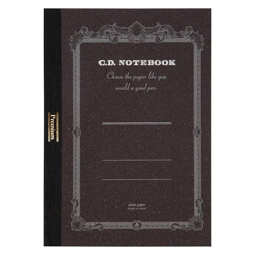 Premium C.D. Blank Notebook A5 · Apica
