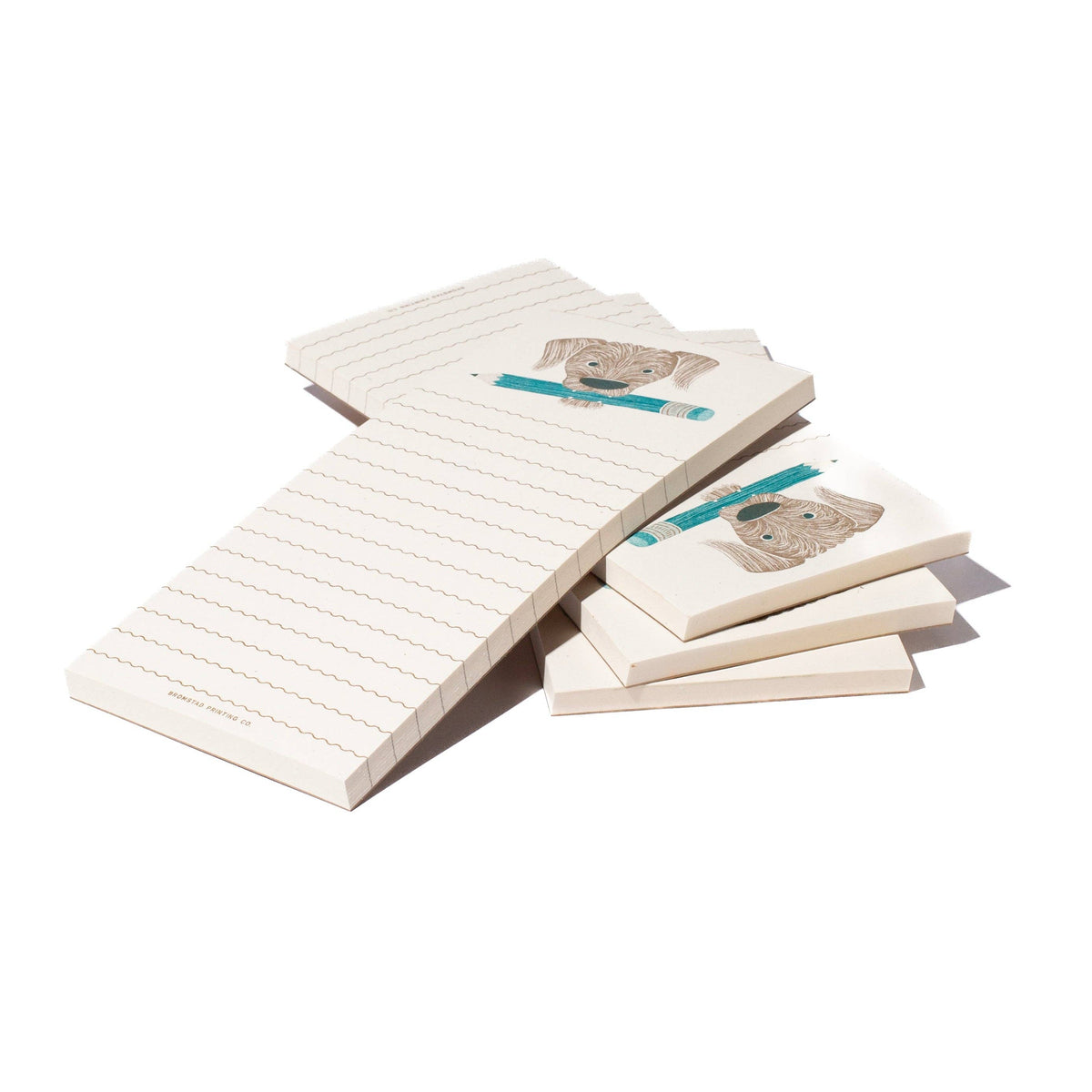 Pencil Dog Note Pad · Bromstad Printing Co.