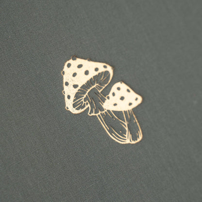 Mushrooms A5 Slim Dot Grid Notebook · Archer & Olive