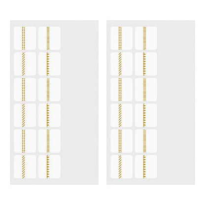 Gold Pattern Chiratto Index Tab · Midori