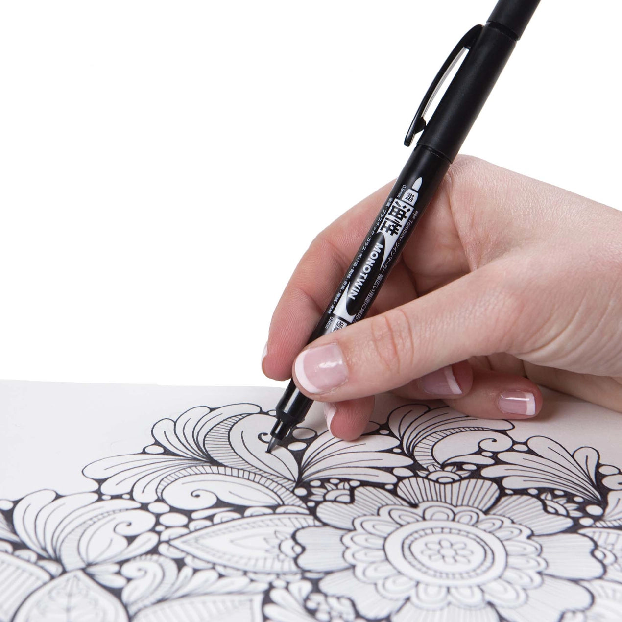Tombow Mono Twin Black Permanent Marker