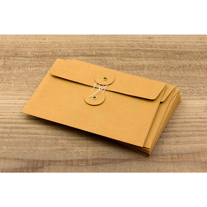 TRC Medium Orange Kraft Envelopes《Set of 8》