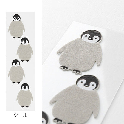 Penguin Letter Set with Stickers · Midori