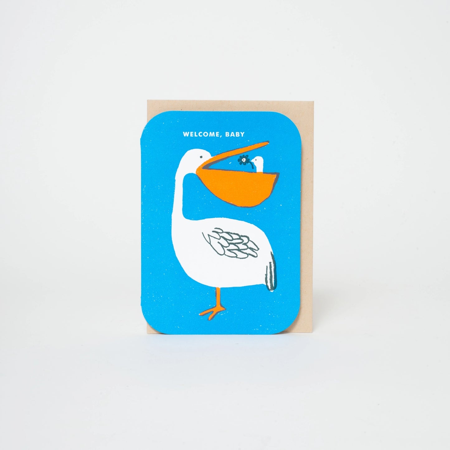 Welcome, Baby Congrats Pelican Card · Egg Press