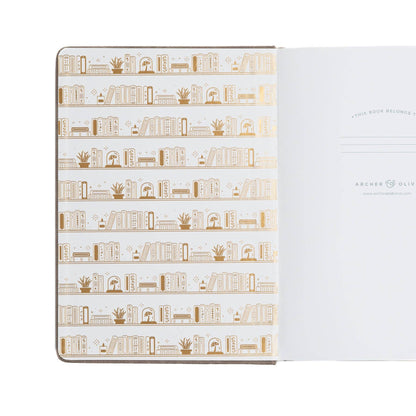 Bookshelf Pocket Size Dot Grid Notebook · Archer & Olive