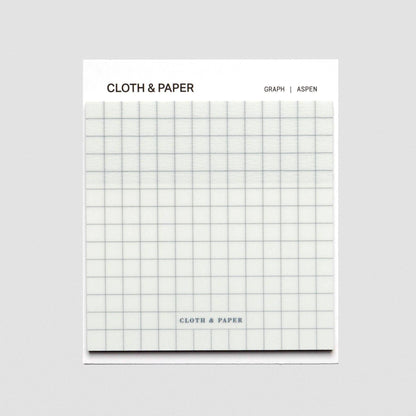 Transparent Graph Sticky Note · Cloth & Paper