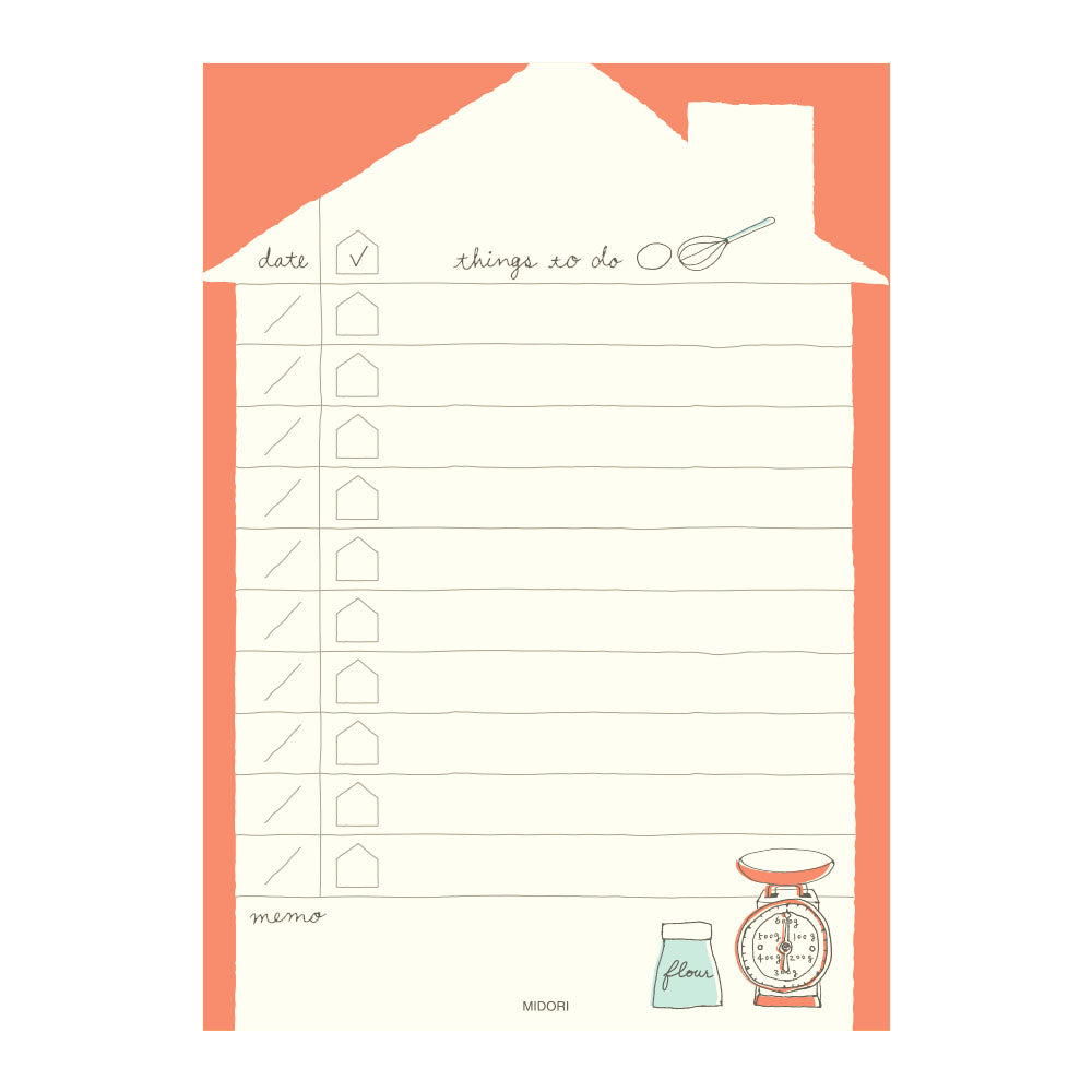 Zakka To Do Memo Pad · Midori