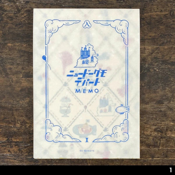 Kyupodo New Docomo Department Store Memo Pad