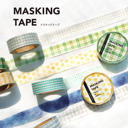 White Check Pattern Clear Tape · Mind Wave
