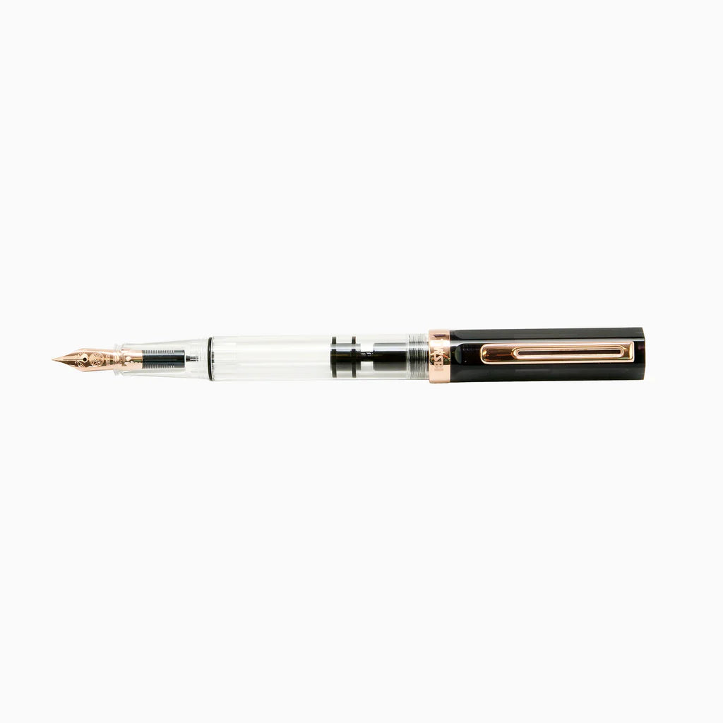 TWSBI ECO Smoke Rose Gold Fountain Pen《Medium》