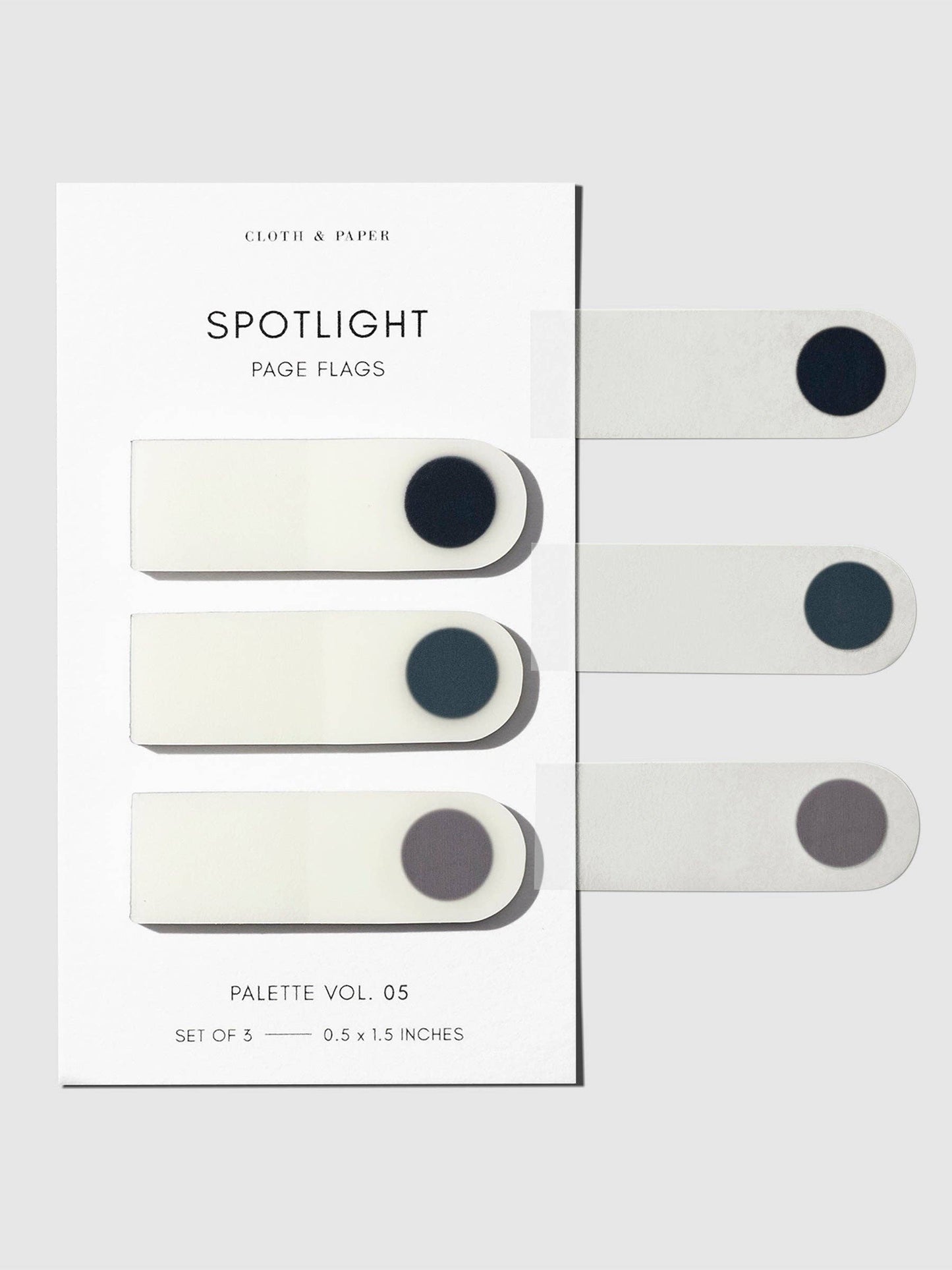 Vol. 05 Spotlight Page Flag Set · Cloth & Paper