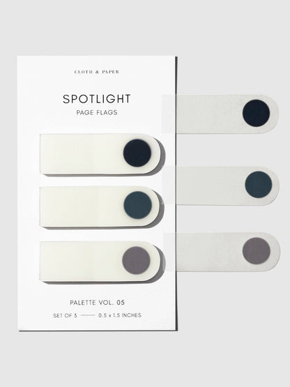 Vol. 05 Spotlight Page Flag Set · Cloth & Paper