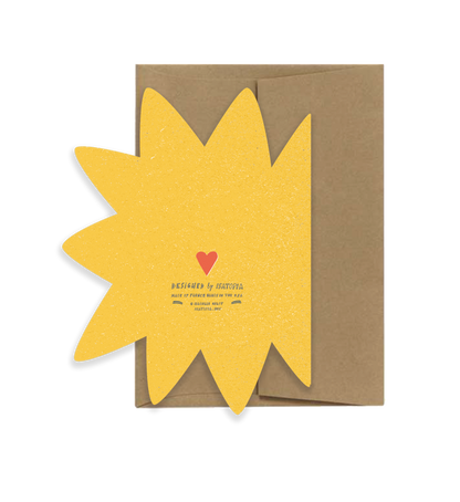 Star Blink Die Cut Card · Isatopia