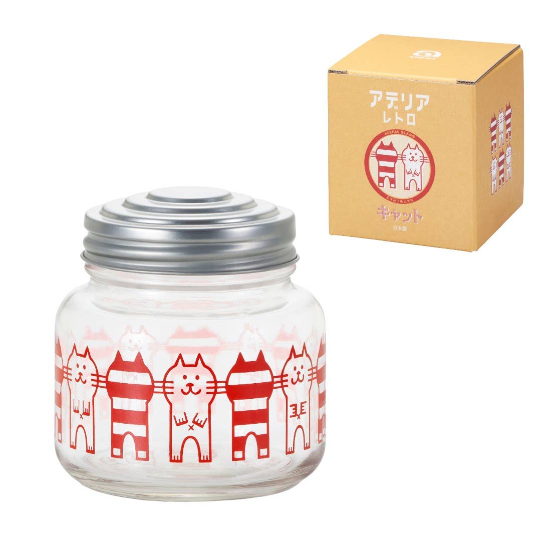 Pear Mini Glass Bonbon Jar · Aderia Retro