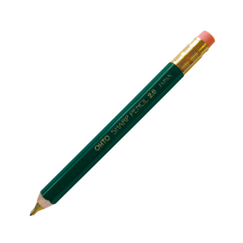 OHTO Green Wood Sharp Pencil 《2.0mm》