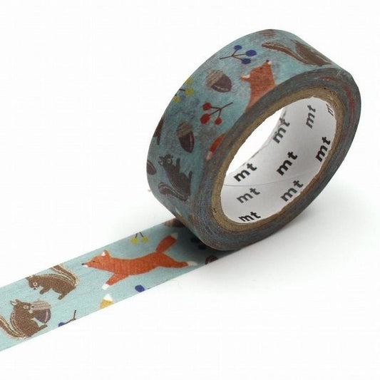 mt ex masking tape · Embroidery Fox and Squirrel