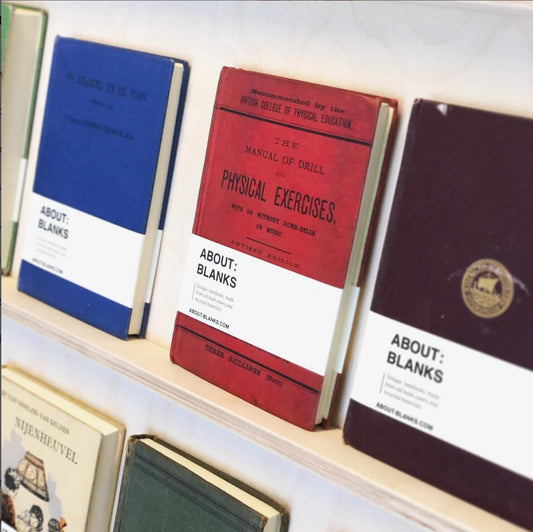 Vintage Book Notebook · About Blanks