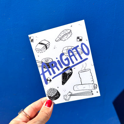 Arigato Mini Cards《Set of 6》 · Paper Plant Co