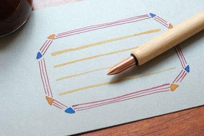 Copper Metal Nib · Kakimori