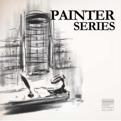 fountain pen ink painter artist black white