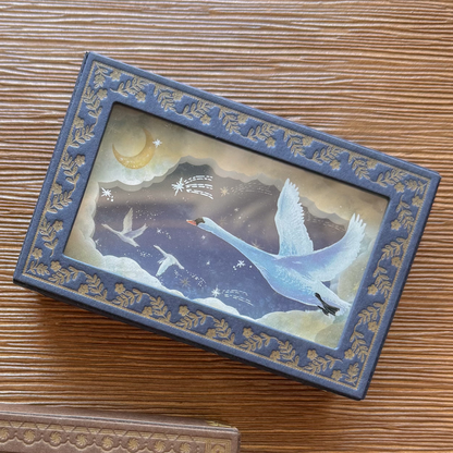 Kamihaku Limited Edition Diorama Memo Gold Box・Keibunsha & meriBUN