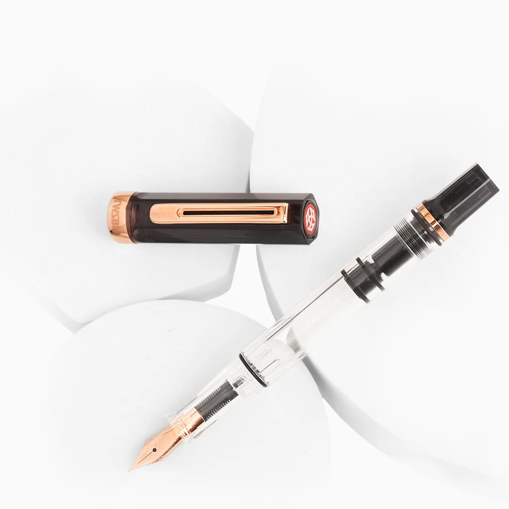 TWSBI ECO Smoke Rose Gold Fountain Pen《Medium》