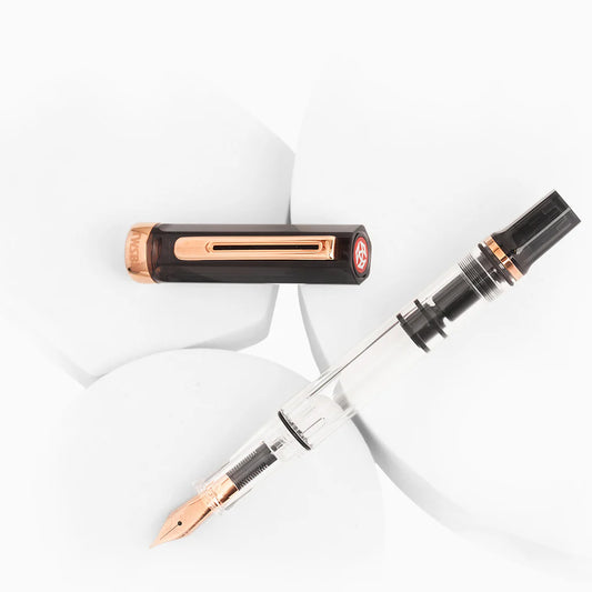 TWSBI ECO Smoke Rose Gold Fountain Pen《Medium》