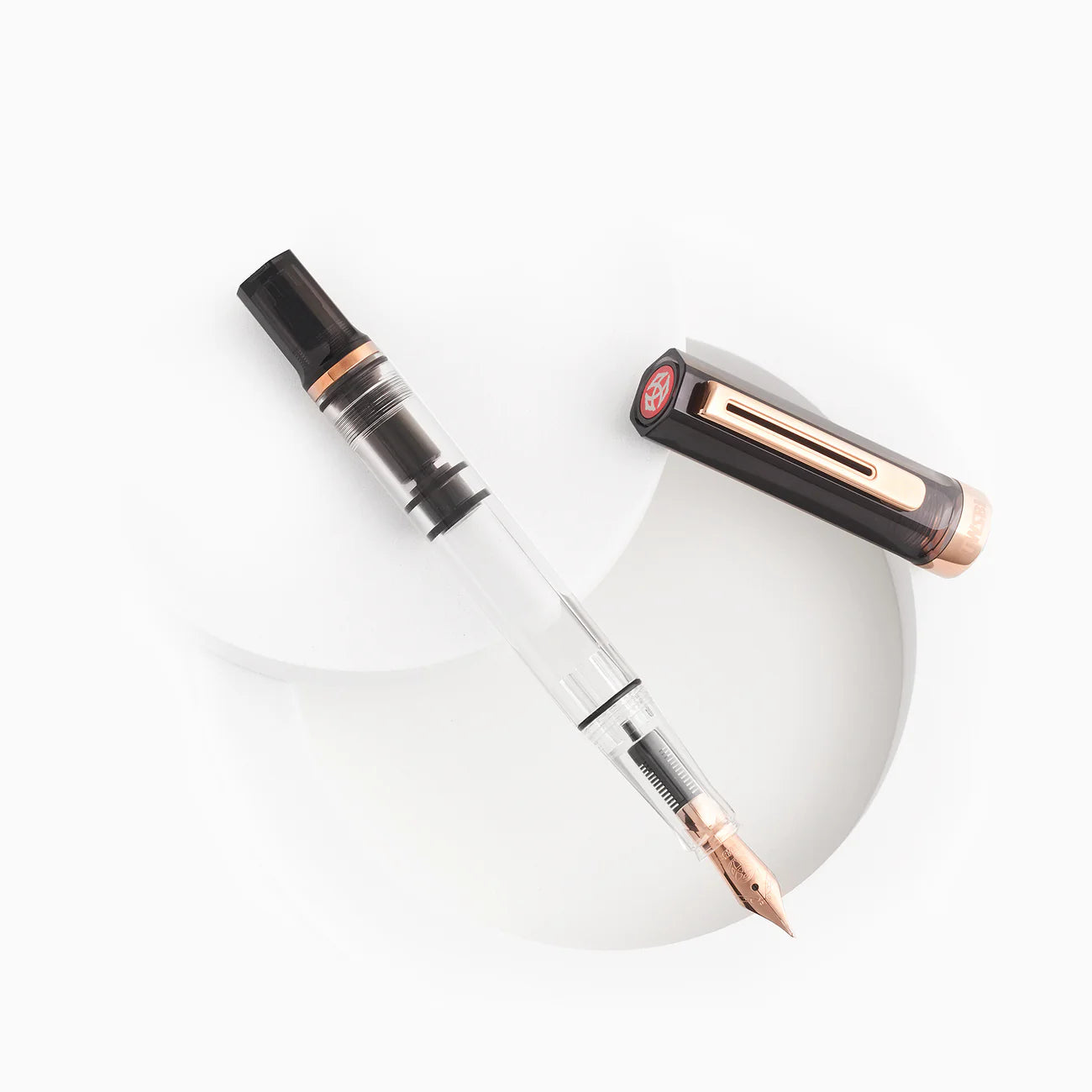 TWSBI ECO Smoke Rose Gold Fountain Pen《Extra Fine》