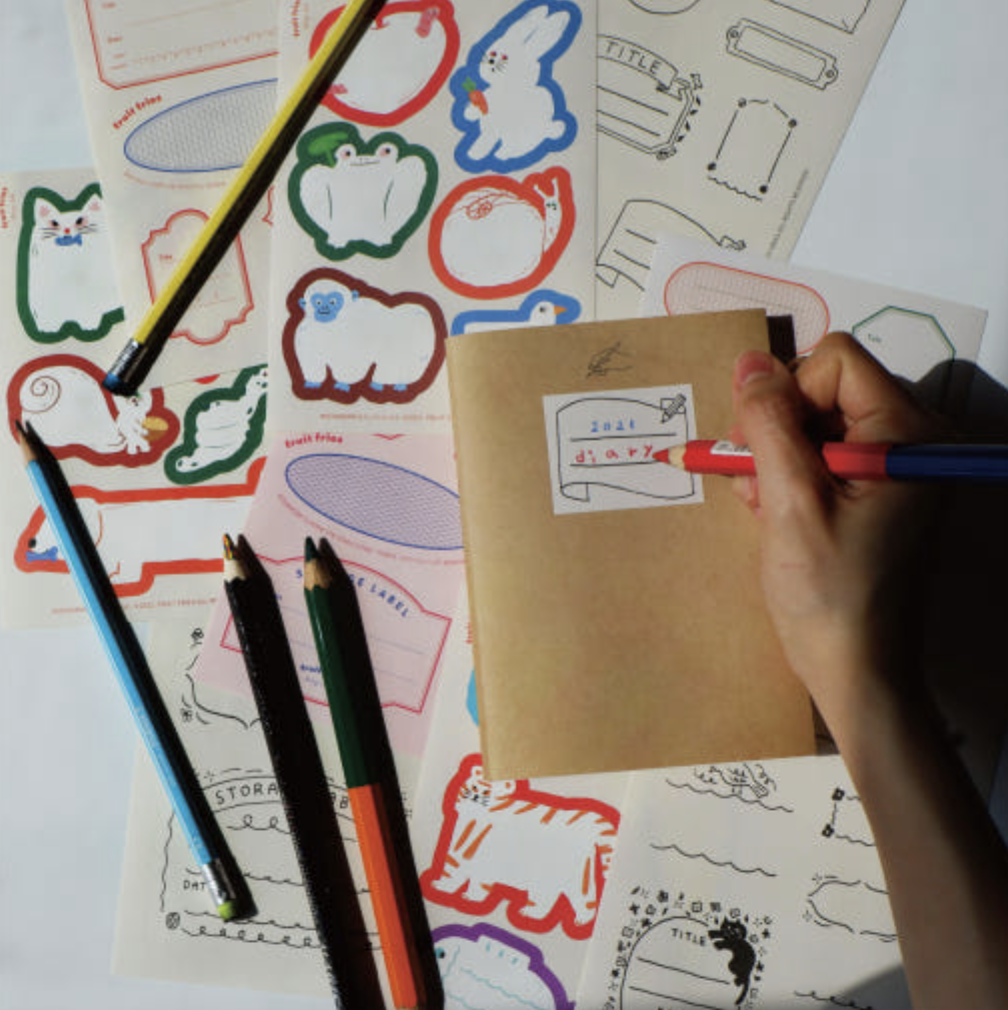 Label Sticker Sheets · Fruit Fries