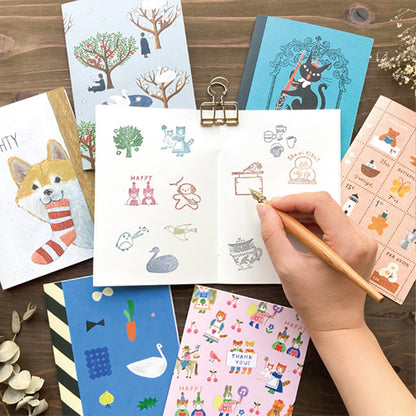 Collect Your Joy Aiko Fukawa Stamp Note Book · Cozyca