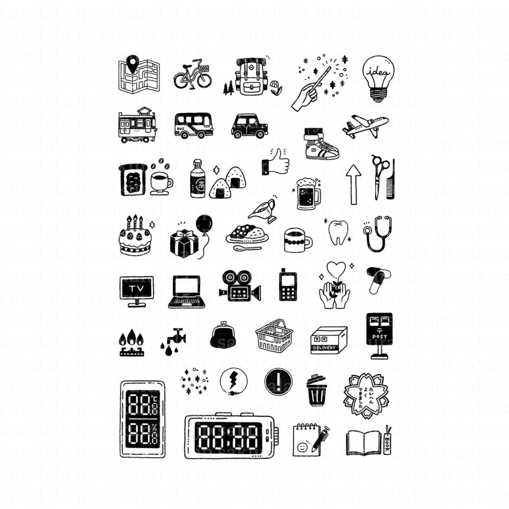 HST Moments Clear Stamps · Sakuralala