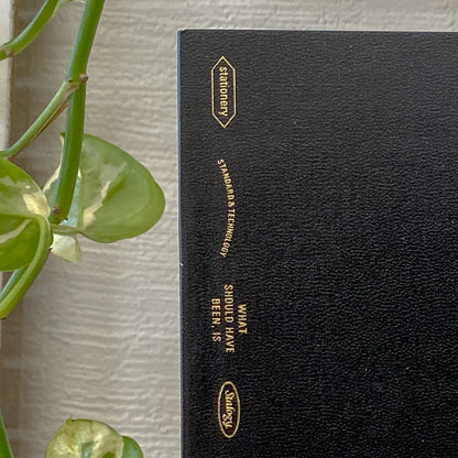 Stalogy 365 Days Grid Notebook B6 Black Bungu Vincent
