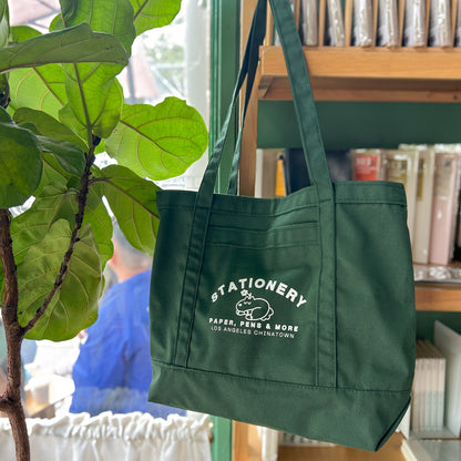 Sleeping Vincent Boat Tote Bag · Paper Plant Co
