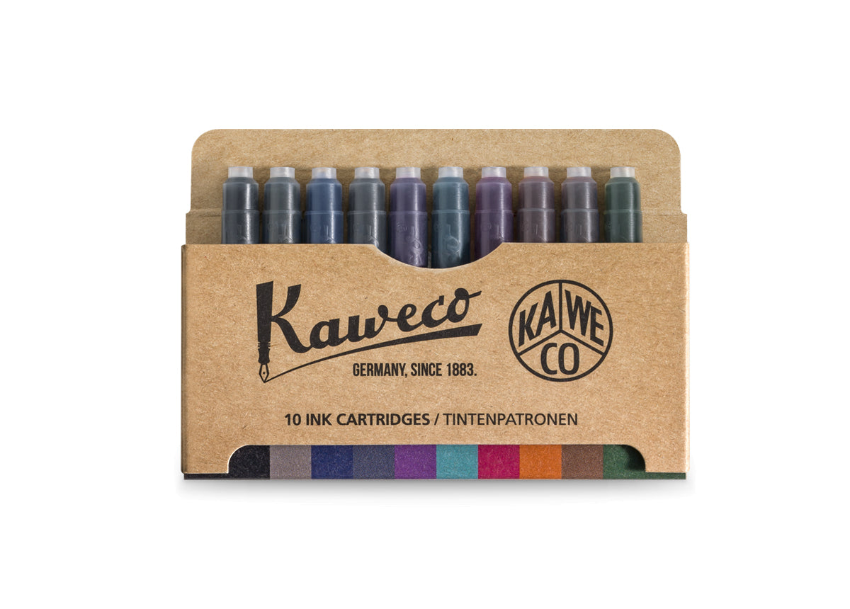 Kaweco 10 Color Sampler Cartridge Pack