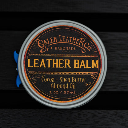 All Natural Leather Balm · Galen Leather Co.