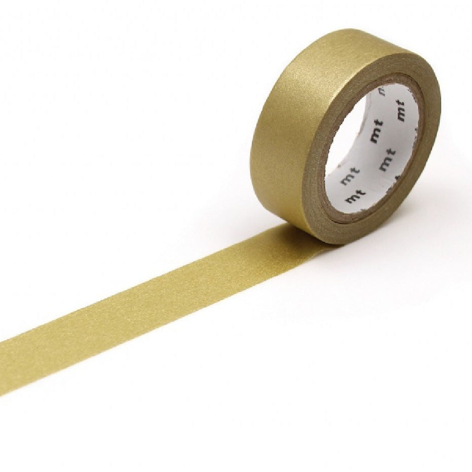mt masking tape · Gold