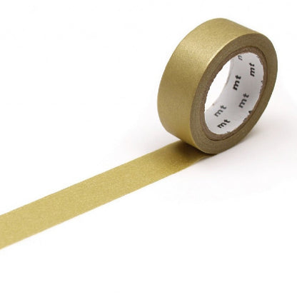 mt masking tape · Gold