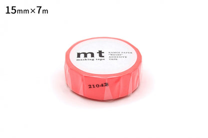 mt masking tape · Shocking Red