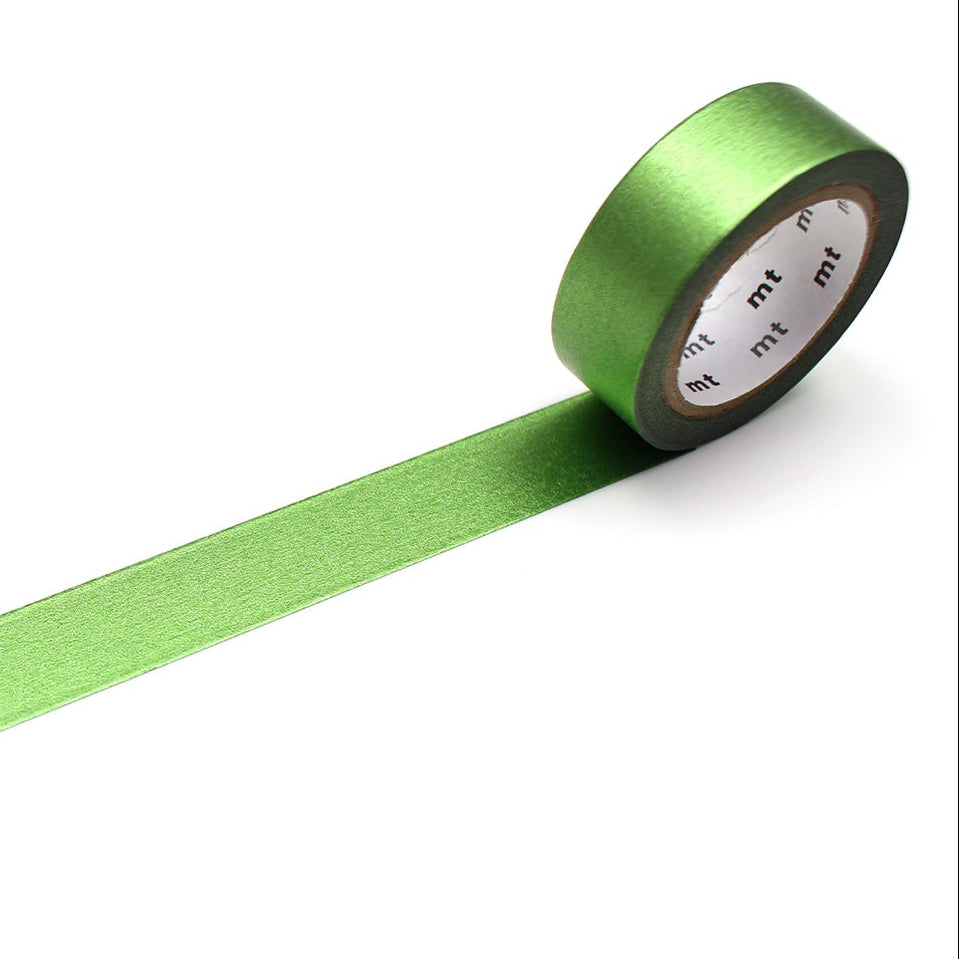 mt masking tape · Metallic Yellow Green