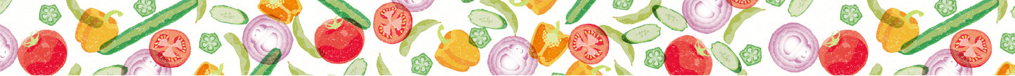 mt ex masking tape · Summer Vegetables