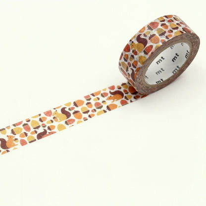 mt ex masking tape · Squirrel and Acorn