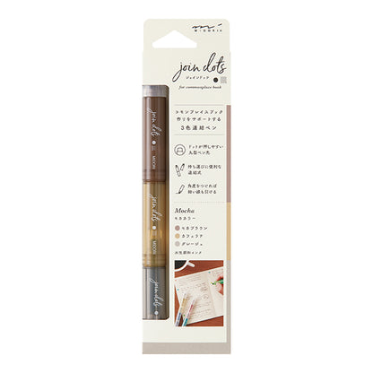 Mocha Join Dots Connecting Pen · Midori